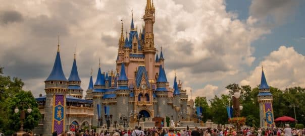 Bay Lake, Florida, USA August 5, 2023 Walt Disney World Magic Kingdom.